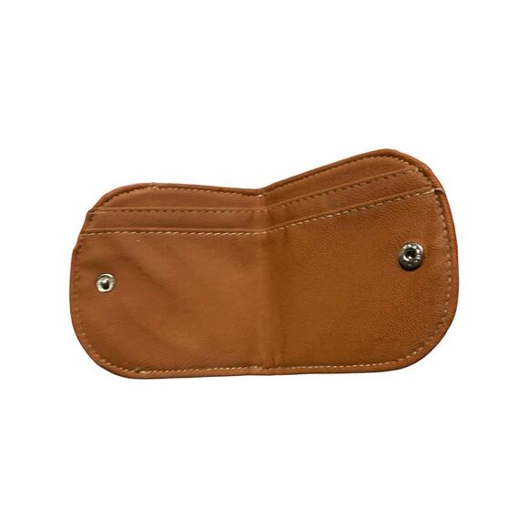 Claire's Small Kids Children’s Pocket Wallet w Horse Shaped Steed Style Brown - Picture 4 of 10